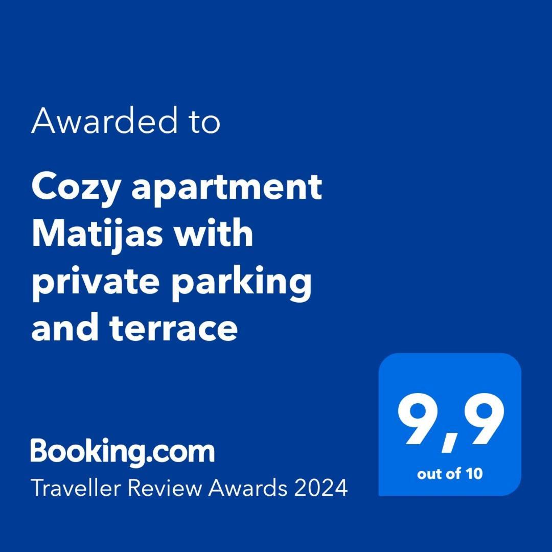 Cozy Apartment Matijas With Private Parking And Terrace Split Exterior photo